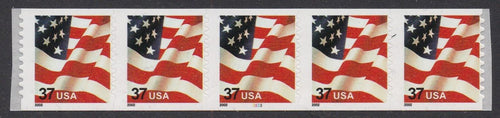 # 3632 (2002) Flag, 2002 year date - PS/5, #3333, FVF, MNH