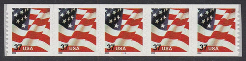 # 3632 (2002) Flag, 2002 year date - PS/5, #5555, MNH