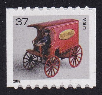 # 3639 (2002) Mail Wagon - Coil sgl, MNH