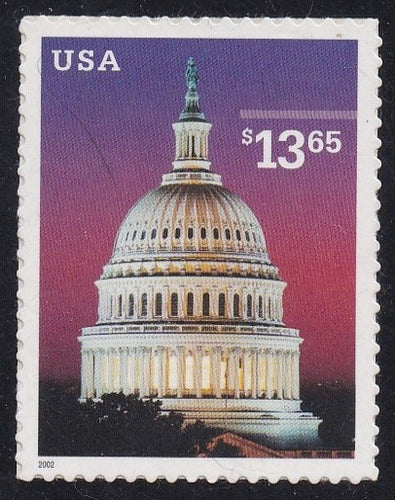 # 3648 (2002) Capitol Dome - Sgl, MNH