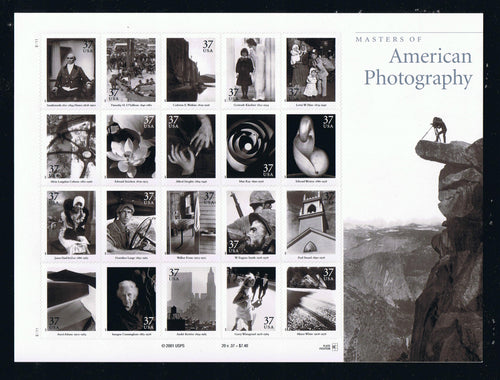 # 3649 (2002) Photography - Pane, MNH