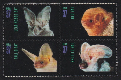 # 3661-64 (2002) Bats - BK/4, MNH