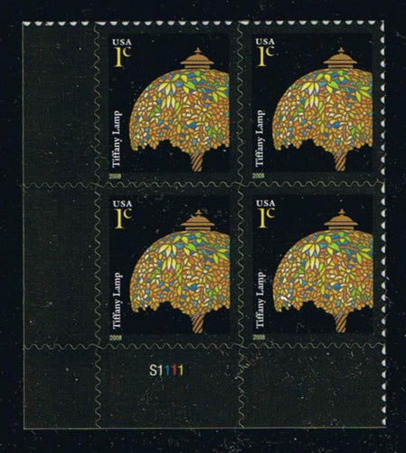 #3749A (2008) Tiffany Lamp, 2008 year date - PB, LL #S11111, MNH