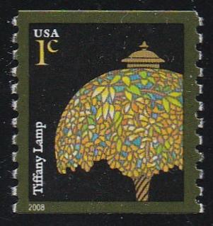 #3758A (2008) Tiffany Lamp, 2008 year date - Coil sgl, XF MNH