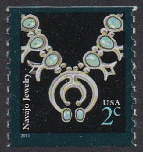 #3758B (2011) Navajo Necklace, 2011 year date - Coil sgl, MNH