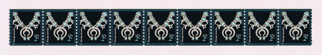 # 3758B (2011) Navaho Necklace, 2011 year date - PS/9, #S111111, VF MNH