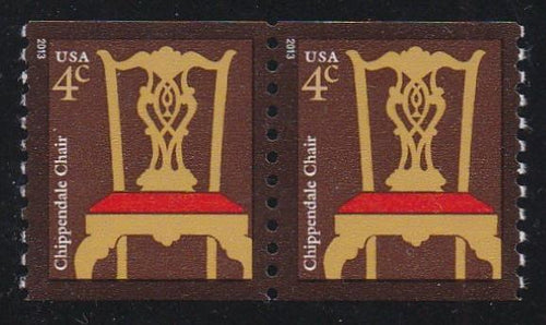 #3761A (2014) Chippendale Chair, 2013 year date - Coil pr, MNH
