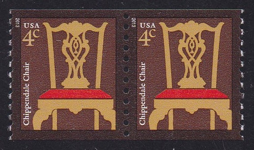 #3761A (2014) Chippendale Chair, 2013 year date - Coil pr, XF MNH