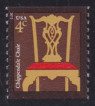 #3761A (2014) Chippendale Chair, 2013 year date - Coil sgl, XF MNH