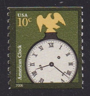 #3762 (2006)  Clock, 2006 year date - Coil sgl, MNH