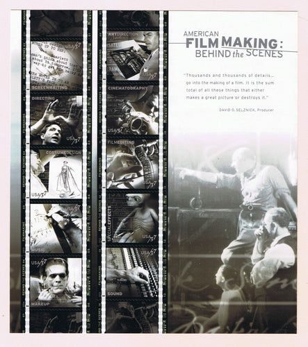 # 3772 (2003) Film Making - Pane, MNH