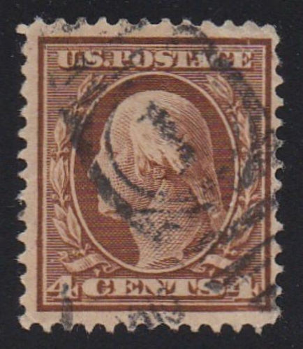 # 377 (1910) Washington - Sgl, Used