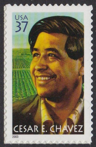 # 3781 (2003) Cesar Chavez - Sgl, MNH