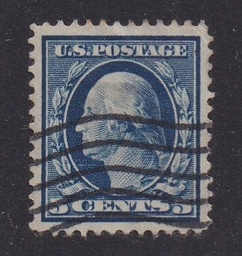 # 378 (1911) Washington - Sgl, Used, XF
