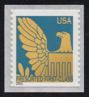 # 3794 (2003) Eagle - Coil sgl, MNH