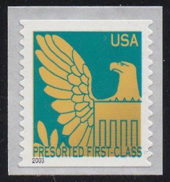 # 3798 (2003) Eagle - Coil sgl, MNH