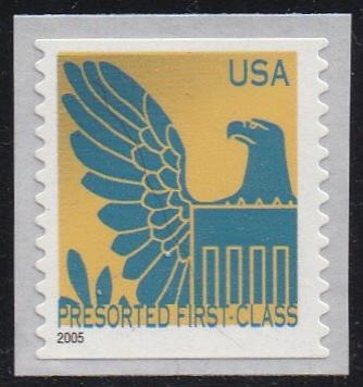 # 3799d (2005) Eagle - Coil sgl, MNH