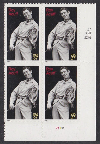# 3812 (2003) Roy Acuff - PB, LR #V1111, MNH