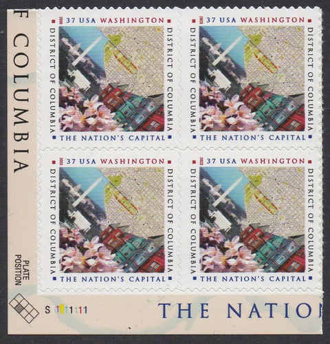 # 3813 (2003) District of Columbia - PB, MNH