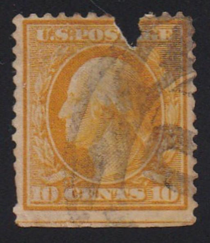# 381 (1911) Washington - Sgl, Used, 2nd
