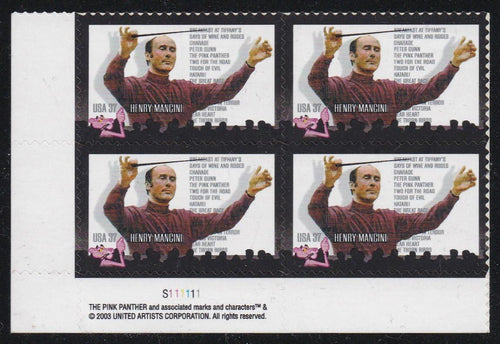 # 3839 (2004) Mancini - PB, LL #S111111, MNH