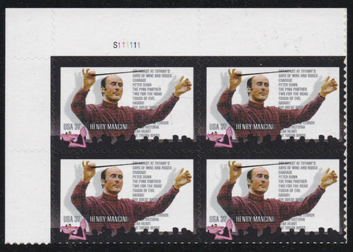 # 3839 (2004) Mancini - PB, UL #S111111, MNH