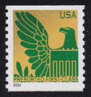 # 3845 (2004) Eagle - Coil sgl, MNH