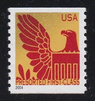 # 3853 (2004) Eagle - Coil sgl, MNH