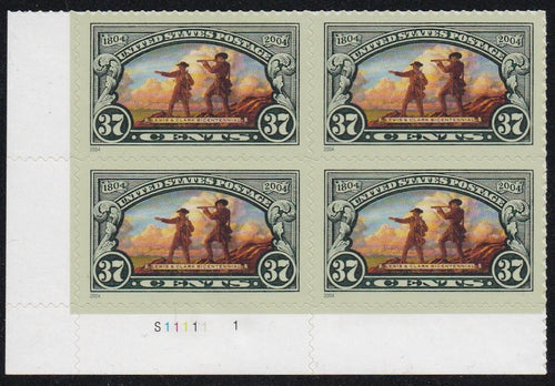 # 3854 (2004) Lewis & Clark - PB, LL #S11111-1, MNH