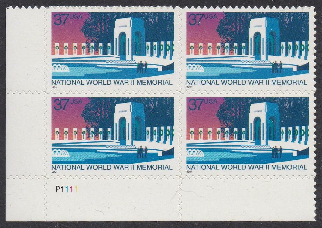 # 3862 (2004) WW2 Memorial - PB, LL #P1111, MNH