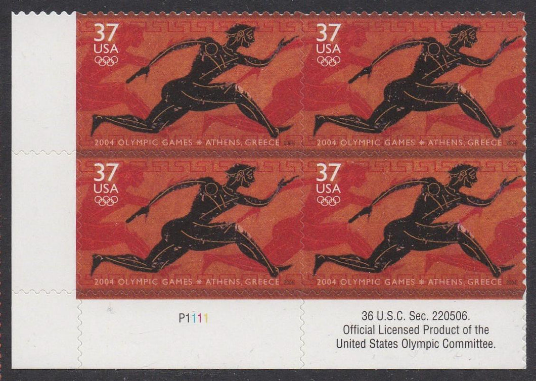 # 3863 (2004) Olympic Games - PB, LL #P1111, MNH