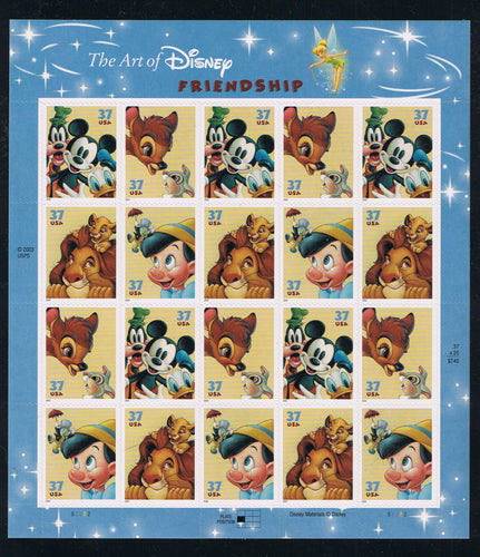 # 3865-68 (2004) Friendship - Pane, #S2222, MNH