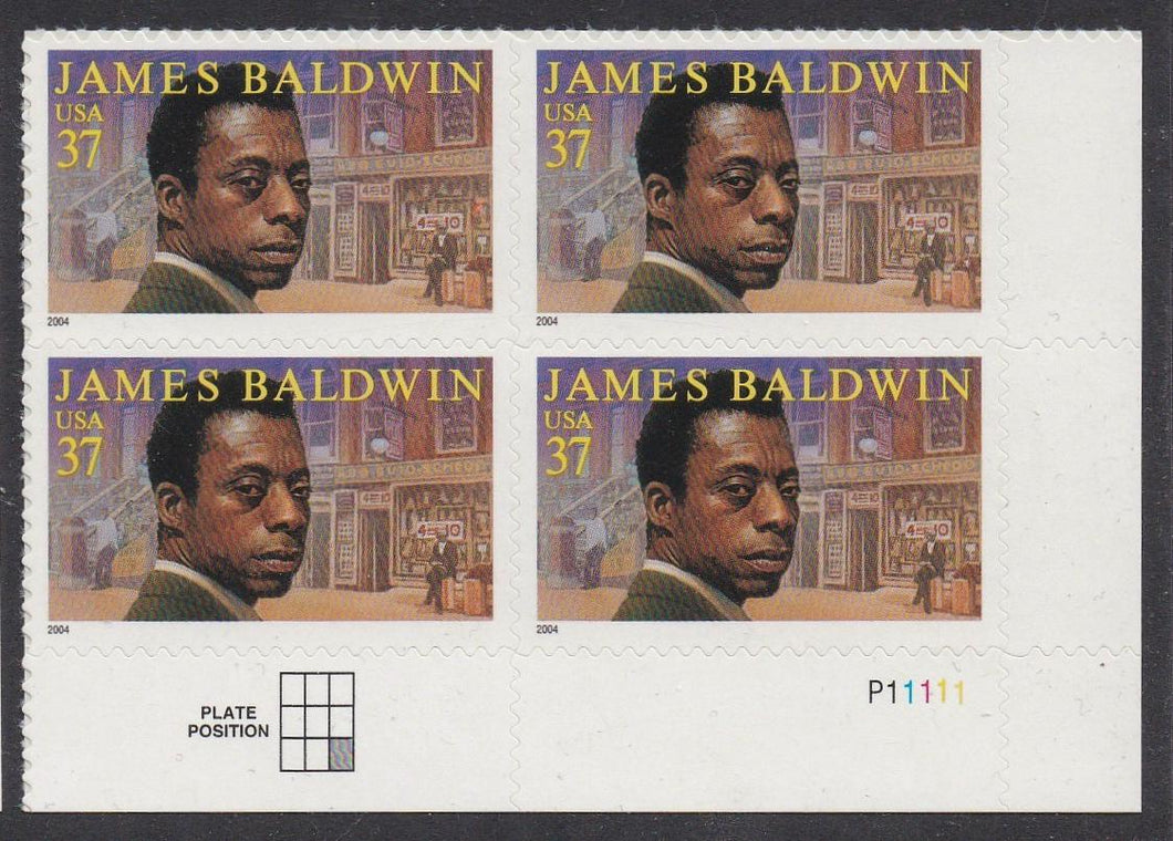 # 3871 (2004) James Baldwin - PB, LR #P11111, MNH