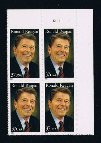 # 3897 (2005) Ronald Reagan - PB, UR #S1111, MNH