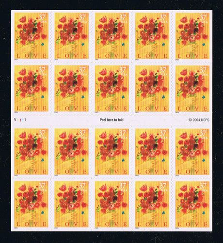 # 3898a (2005) Love Bouquet - BKLT, #V1111, MNH