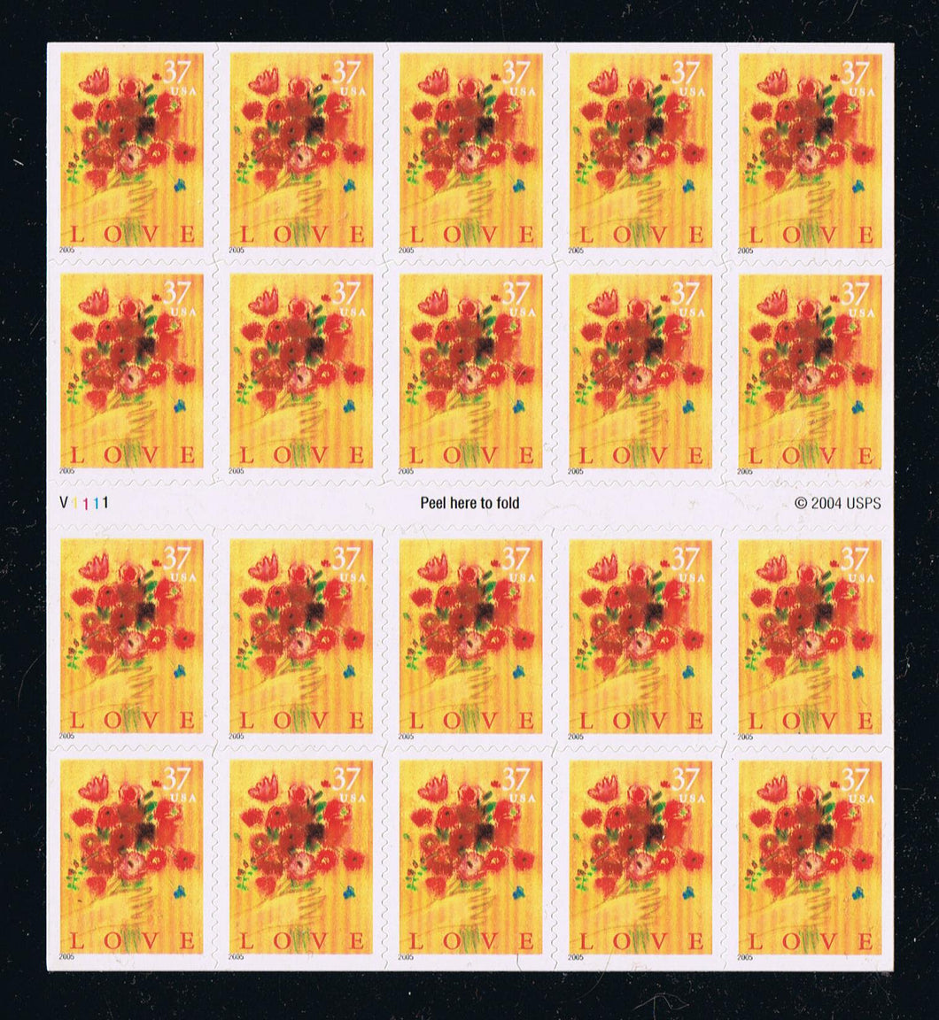 # 3898a (2005) Love Bouquet - BKLT, #V1111, MNH