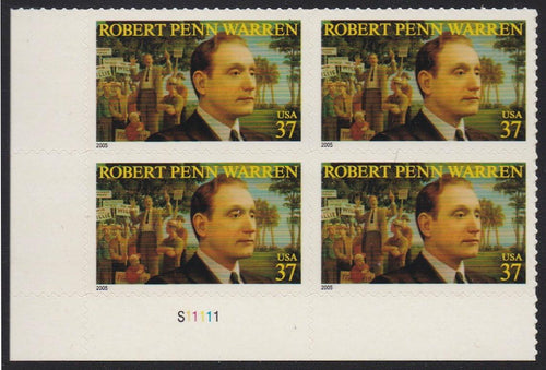# 3904 (2005) Robert Warren - PB, LL #S11111, MNH