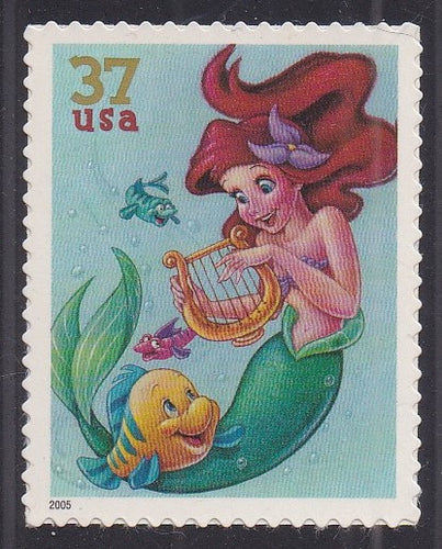 # 3914 (2005) Disney, Ariel - Sgl, MNH