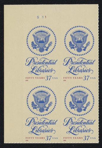 # 3930 (2005) Presidential Libraries - PB, UL #S111, MNH