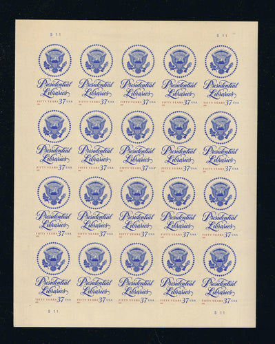 # 3930 (2005) Presidential Libraries - Pane, MNH