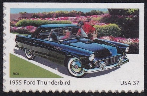 # 3935 (2005) 1950's Autos, Thunderbird - Bklt sgl, MNH