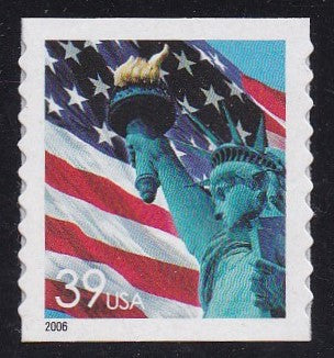 # 3981 (2006) Flag - Coil sgl, XF MNH