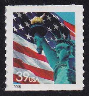 # 3982 (2006) Flag - Coil sgl, XF MNH
