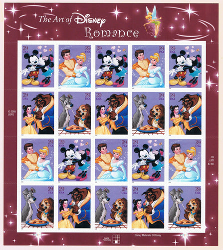 # 4025-28 (2006) Disney, Romance - Pane, MNH