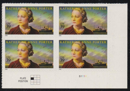 # 4030 (2006) Porter, Literary Arts - PB, LR #S1111, MNH