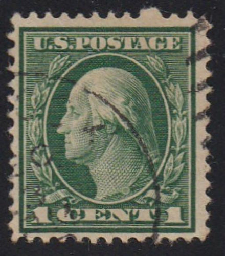 # 405 (1912) Washington - Sgl, Used [3]