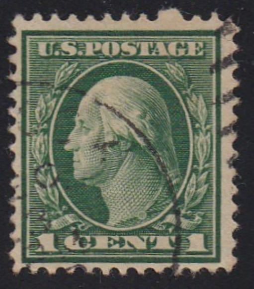 # 405 (1912) Washington - Sgl, Used [3]