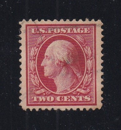 # 406 (1912) Washington - Sgl, Used, VF/XF [4]