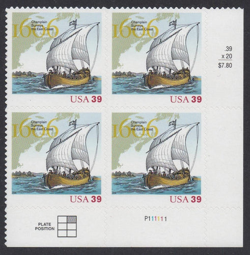 # 4073 (2006) Champlain - PB, LR #P111111, MNH