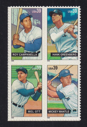 # 4080-83 (2006) Baseball - BK/4, MNH